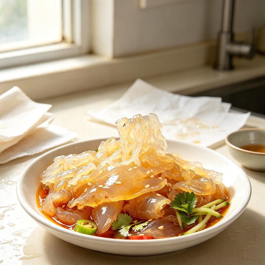 Fresh Jellyfish Salad Cold Dish