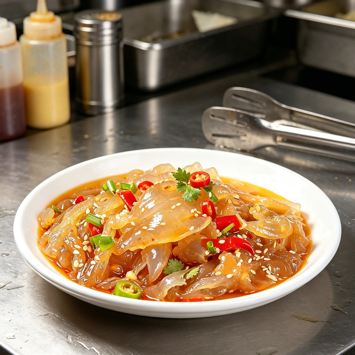 Fresh Jellyfish Salad Cold Dish