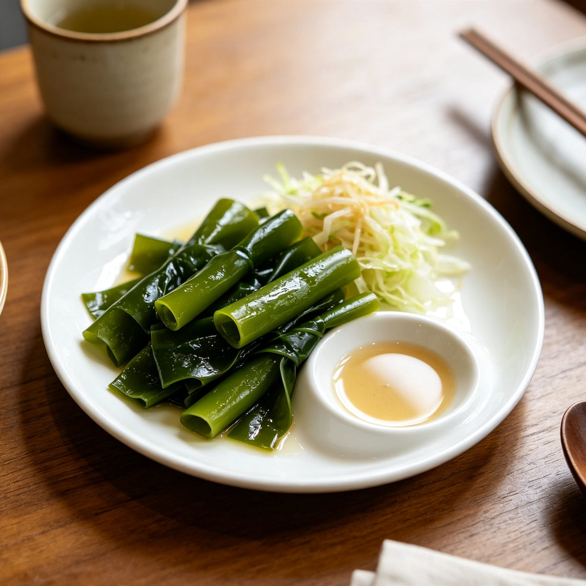 Fresh Green Sea Kelp Strips